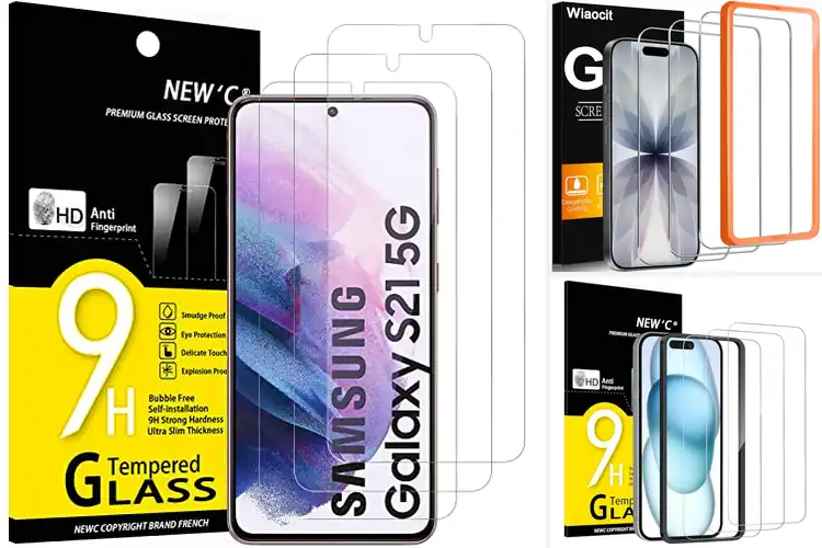 Detailed view of Best 9H Tempered Glass Protectors