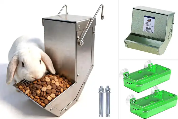 Detailed view of Best Anti Contamination Small Animal Feeders