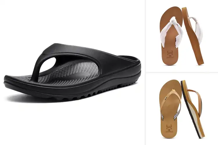 Detailed view of Best Arch Support Sandals for All-Day Relief