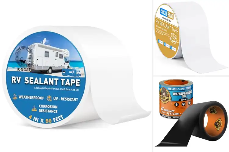 Detailed view of Best Camper Leak Repair Tapes