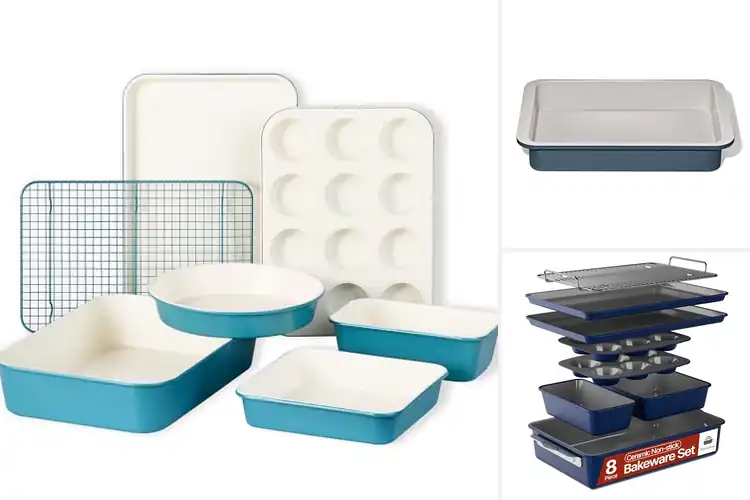 Detailed view of Best Ceramic Coated Baking Pans: Kitchen Game Changer