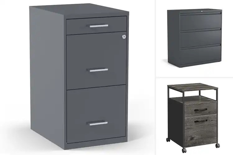 Detailed view of Best Charcoal File Cabinets