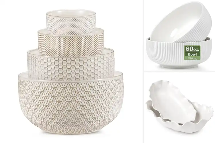 Detailed view of Best Elegant Serving Bowls: Elevate Your Dining Experience