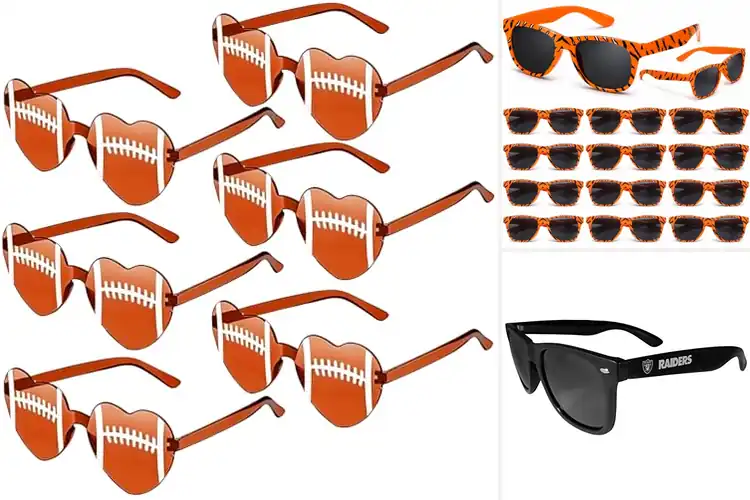Detailed view of Best Football Fan Sunglasses