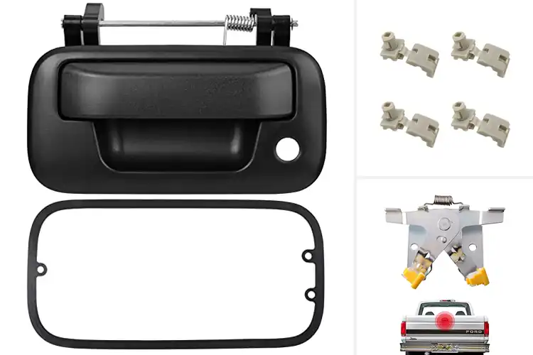 Detailed view of Best Ford F150 Tailgate Latch Replacements