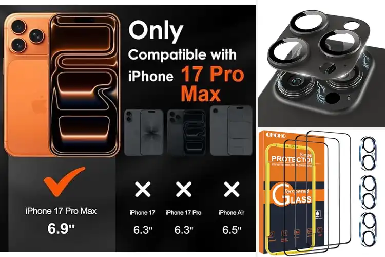 Detailed view of Best Full Coverage Camera Protectors