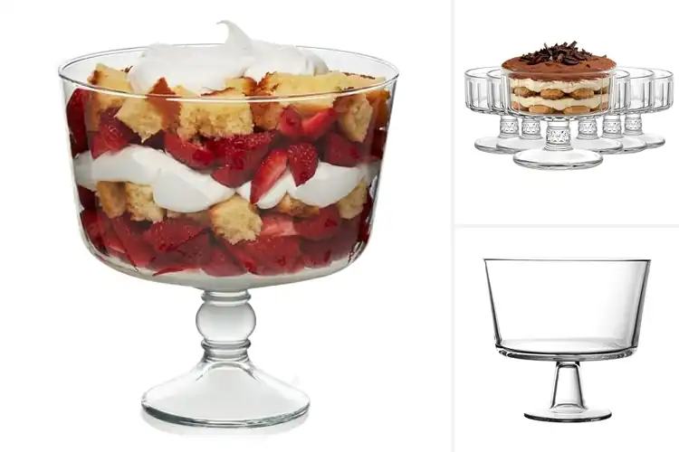 Detailed view of Best Glass Layered Dessert Bowls