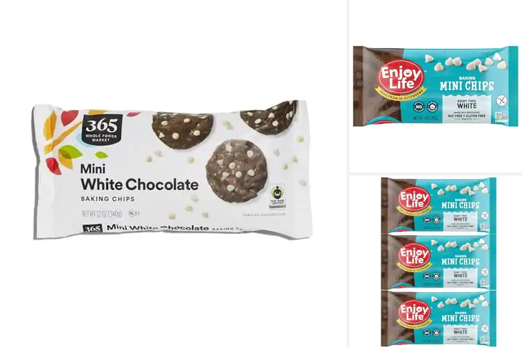 Detailed view of Best Healthy White Chocolate Chips