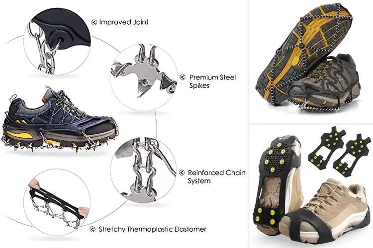 Detailed view of Best Ice Cleats For Winter: Stay Steady on Icy Paths