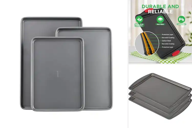 Detailed view of Best Nonstick Baking Sheets for Effortless, Smooth Baking