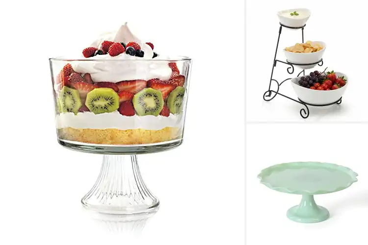 Detailed view of Best Pedestal Serving Dishes
