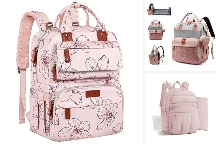 Detailed view of Best Pink Diaper Bags