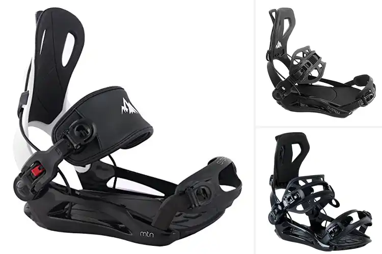 Detailed view of Best Rear Entry Snowboard Bindings