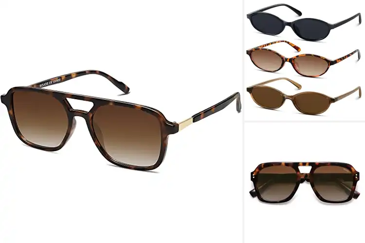 Detailed view of Best Retro Sunglasses: 10 Picks for UV Protection & Comfort