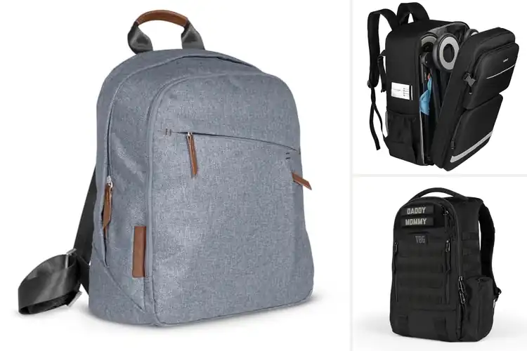 Detailed view of Best stroller compatible diaper backpacks