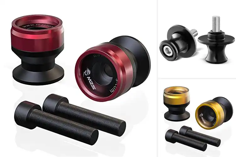 Detailed view of Best Swingarm Spools: Protect Your Bike Effortlessly