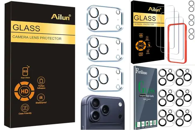 Detailed view of Best Tempered Glass Camera Protectors