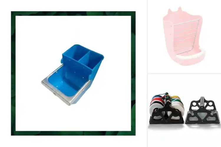 Detailed view of Best Wire Grid Compatible Feeders – Easy, Spacious & Clean